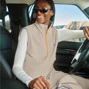 SET Active Duet Reversible MicroFleece Nylon Vest - No Service Collection Andes